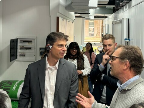 Group tour at Polo Tecnológico, a scientific and technological park